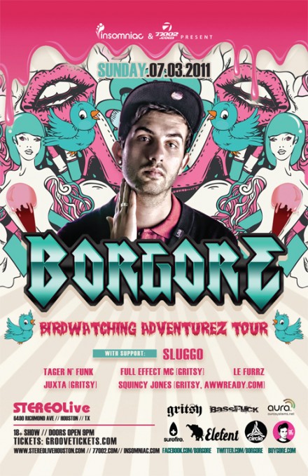 Borgore @ Stereo Live! Sunday, July 3rd!